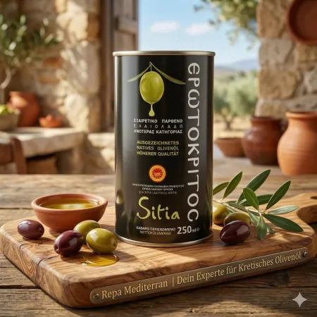 Pure olive oil from Crete