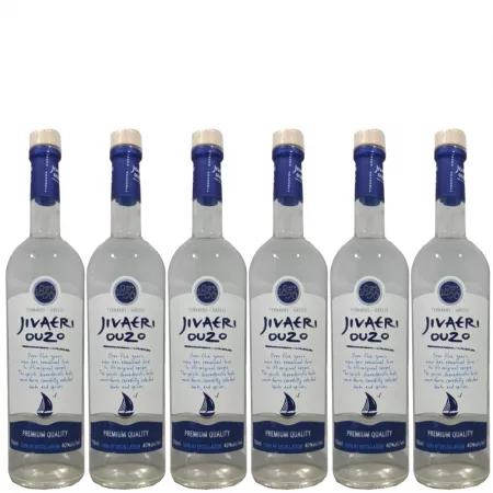 Ouzo Jivaeri 1856 40% 0,7l Katsaros - 100% Destillat.