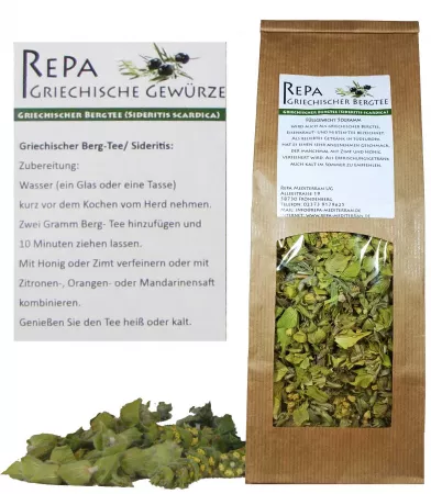 Organic mountain tea, shepherd-s tea, Greek