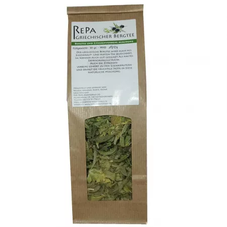 Mountain tea with lemon verbena mix greek 30 gr