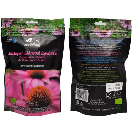 Organic Echinacea from Mt. Olympus