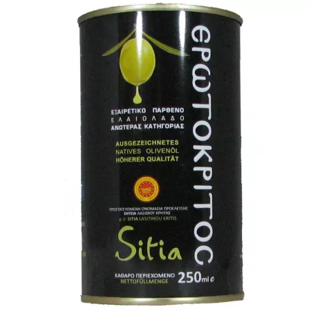 Pure olive oil from Crete