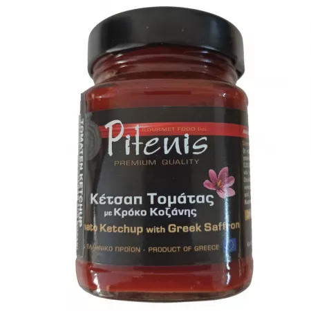 Ketchup with Greek saffron