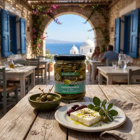 Greek Caper Berries Makedoniki