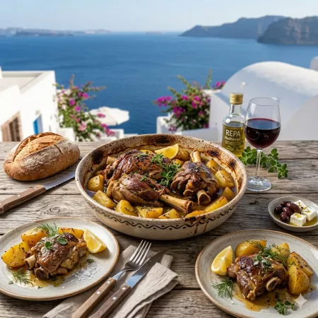 Arni sto fourno (Griechisches Lamm aus dem Ofen)