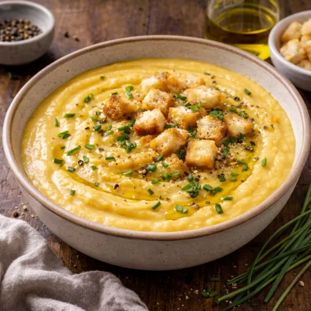 Rezept: Fava Suppe mit Gemüse