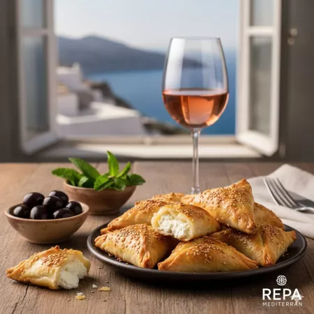 Rezept: Käsetäschchen ( Tiropitakia )