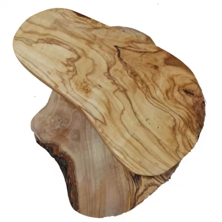 Cutting board / breakfast board natural 30 cm made of olive wood