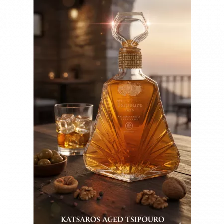 Tsipouro Katsaros aged without anise, 0.7 l