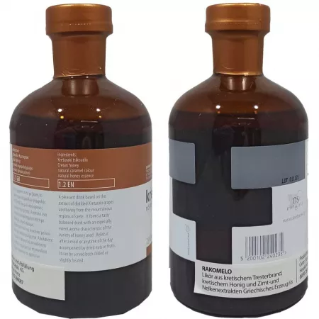 Tsipouro Kretaraki with honey 0.5 L
