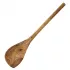 Round wooden spoon with edge made of olive wood