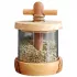 Herb mill made of olive wood