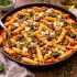 Recipe: Penne Rigate with feta, olives and oregano