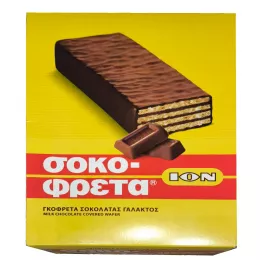 Chokofreta Waffel mit Vollmilchschokolade