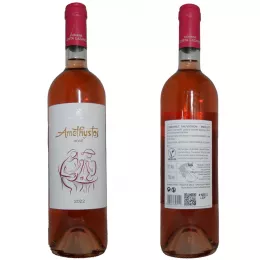 Amethystos rose wine