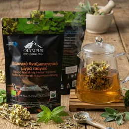 Organic Mountain Tea blend with lemon balm, sage & mint 20 g