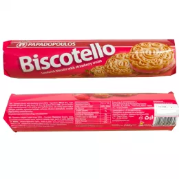 Biscotello, biscuits strawberry 200gr