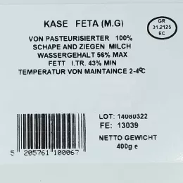Feta cheese, Greek