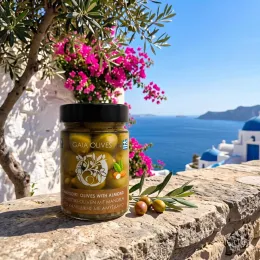 GAIA OLIVES Pitted Chalkidiki Olives (360g)