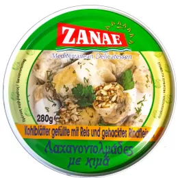 Zanae griechische Kohlblätter mit Reis 280 gr