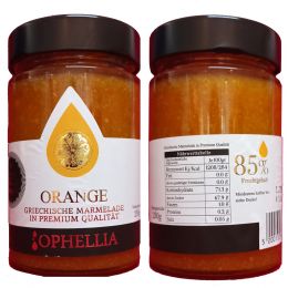 Orange jam (85% fruit) 230 g