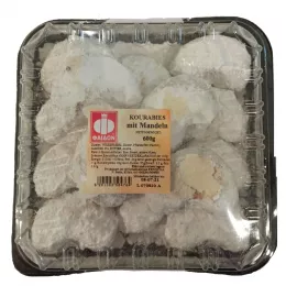 Kourabiedes with almonds, 600 g