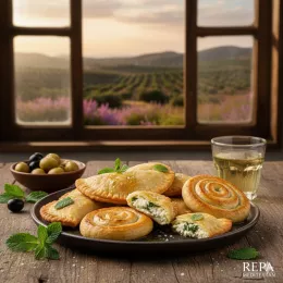 Rezept: Kretische Pastetchen (Pites Kritis)