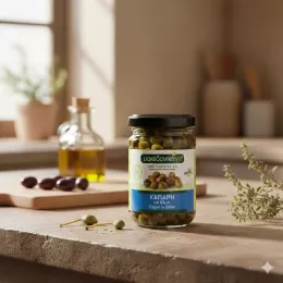 Makedoniki Gi Capers (Drained Weight 110 gr)