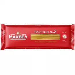Makbel Spaghetti Pasta Noodles Pastizio No.2 500gr