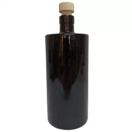 Öl-Essig- Flasche 700 ml schwarz