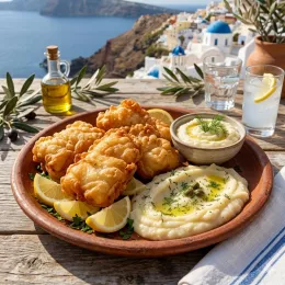 Rezept: Bakaliaros se Kourkouti – Knuspriger Kabeljau im Bierteig