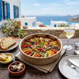 Rezept: Briam - griechischer Gemüseauflauf