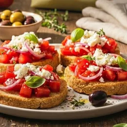 Recipe: Dakos - Cretan Wholegrai...