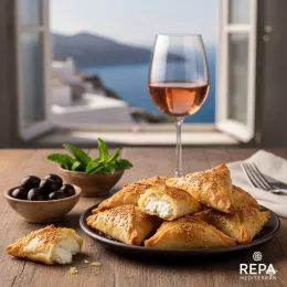 Rezept: Käsetäschchen ( Tiropitakia )