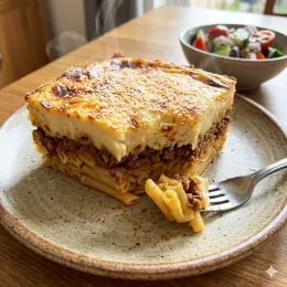 Rezept: Pastisio - die griechische Lasagne