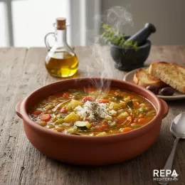 Rezept: Soupa Choriatiki – Griechische Bauernsuppe