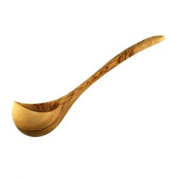 Ladle made of olive wood