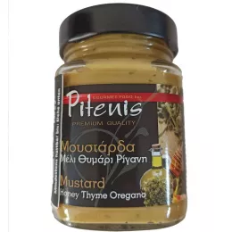 Mustard with thyme and oregano, 250 g
